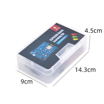 ZYE0008 Starter Kit with 328P Controller & ESP8266 WiFi Module – DIY Electronics Learning Kit for Arduino STEM Education Projects