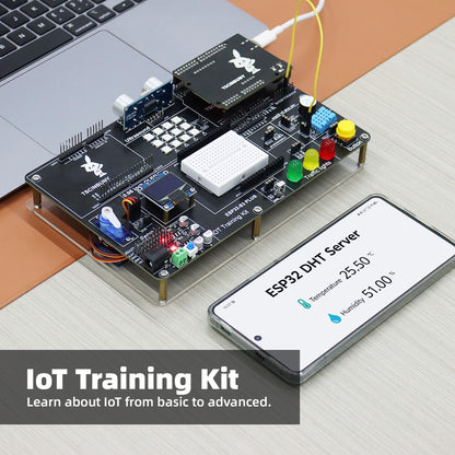 Tscinbuny ZYE0011 Starter Kit with ESP32-S3 PLUS Development Board – WiFi IoT Programming Kit for Arduino STEM Education Projects