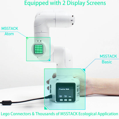 Elephant Robotics myCobot 280 M5Stack 2023 - 6 DOF Collaborative Robot ( Dual Screen Version)