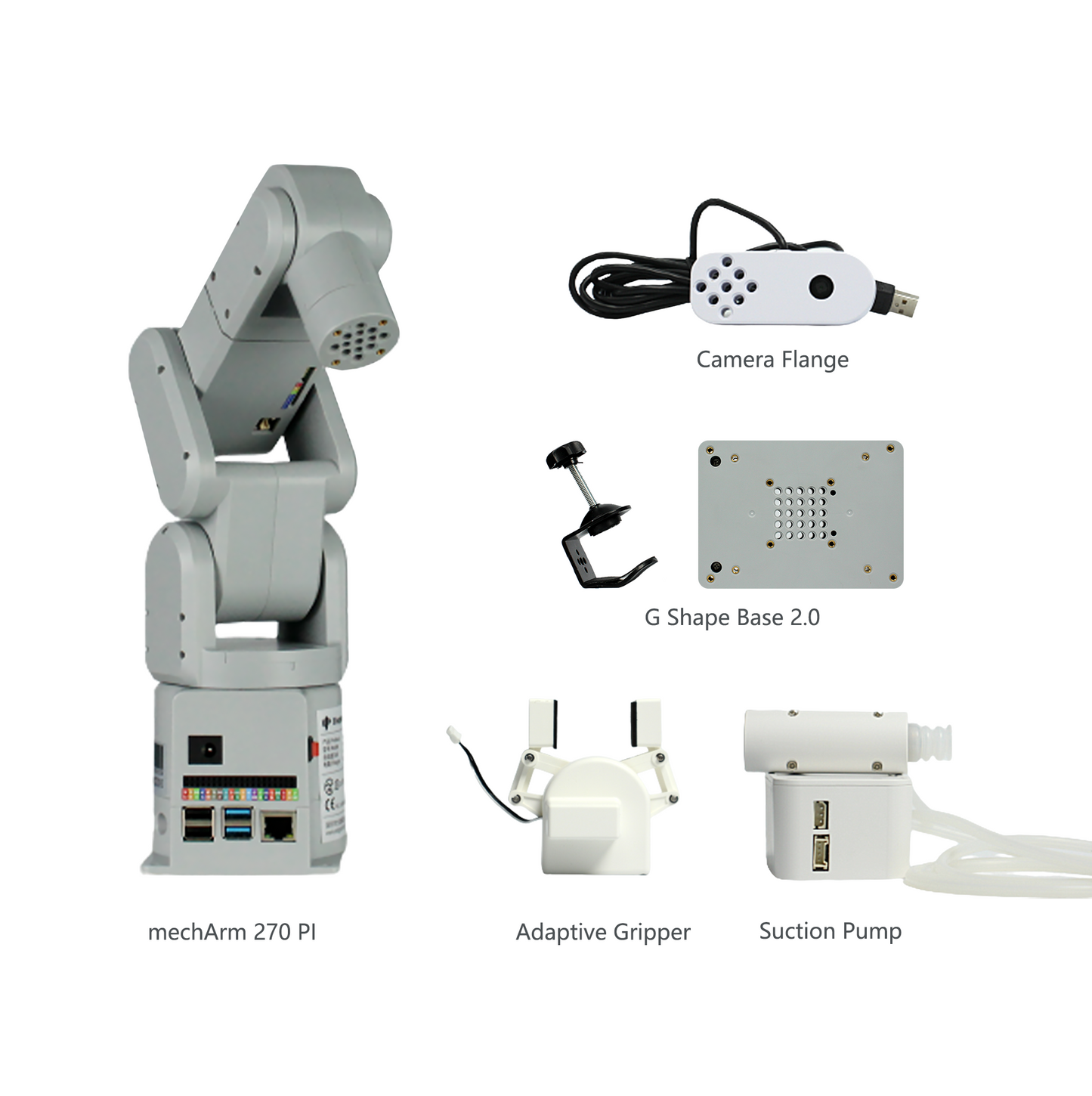 Elephant Robotics mechArm Pi: The Most Compact 6-Axis Robot Arm Ideal for Makers, Designers & Anyone Who Loves to Create