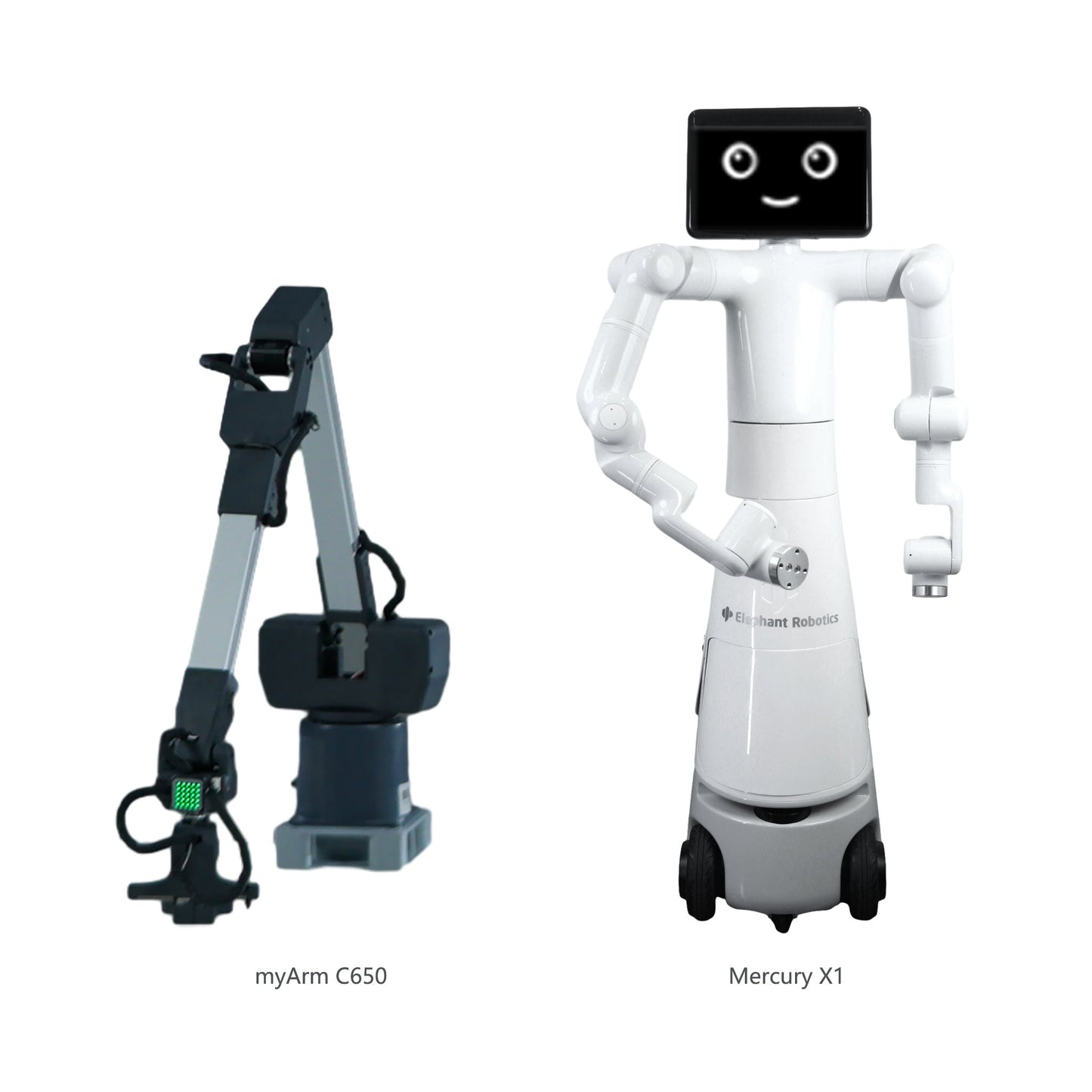 myArm-C650-and-Mercury-X1