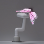 Holographic Robot Display System: myCobot Pro 630 with DSX Holographic Fan