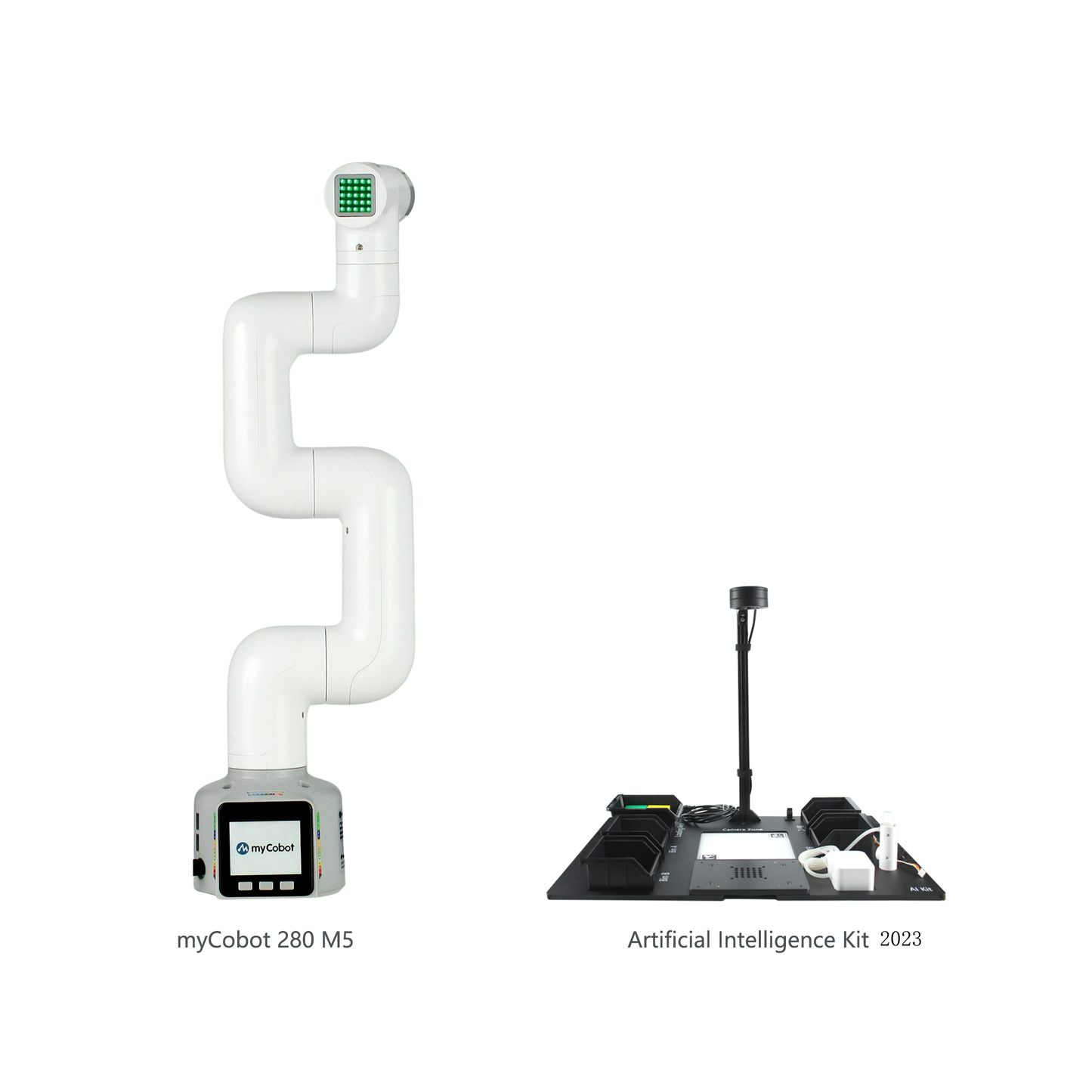 Elephant Robotics myCobot 280 M5Stack 2023 - 6 DOF Collaborative Robot ( Dual Screen Version)