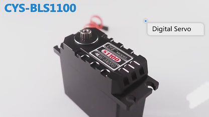 large torque  CYS-BLS1100-02 High Torque 110 Kg.cm HV Brushless Motor Waterproof Digital RC Servo with Steel Gear for 1:5 Racing Car