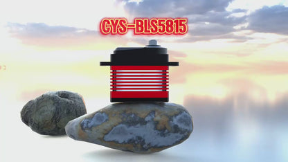 large torque CYS-BLS5815 CYS Factory 1/10 RC Aluminum Boat with High Safety Brushless Digital Servo 15KG Torque Battery-Metal