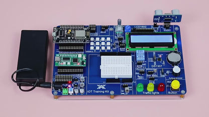 Tscinbuny ZYA0031 Starter Kit for IoT Programming – C/C++ Training Kit with ESP8266, ESP32, NANO & AVR Development Boards (PDF Tutorial Included)