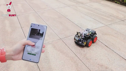 Tscinbuny ZYC0118 Smart Robot Car Kit with ESP32-CAM Development Board – Programmable Electronic Robotics Kit for Arduino Education & Maker Projects