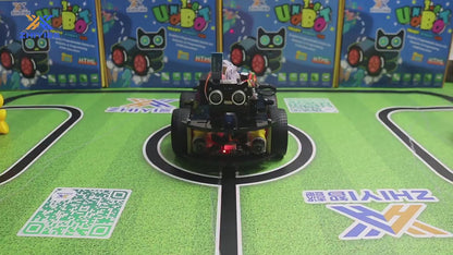 Tscinbuny ZYC0039 Smart Robot Car Kit with 4WD Drive System – Programmable STEM Educational Robot Car for Students & Arduino Projects