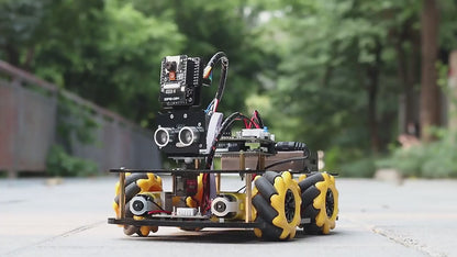 Tscinbuny ZYC0076 Smart Robot Car Kit with ESP32-CAM & ATmega328P Boards – Open-Source Programmable Robotics Starter Kit for ArduIDE Learning