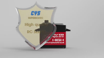 Helicopter Servo CYS-BLS5120-01 High-Torque 20Kg.cm Aluminum Waterproof HV Brushless RC Servo with 25T Steel Gear and 6mm Metal Parts
