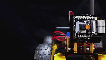 Tscinbuny ZYC0024 Smart Robot Car Kit with ESP32-CAM Module – DIY Programmable Educational Robotics Kit for Arduino Automation