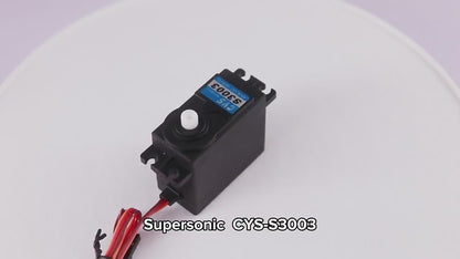 RC Car Servo CYS-S3003 Digital 1:10 Scale Waterproof Remote Control Servo Motors 7.4V 3.5kg*cm Torque Metal Gear Iron Core RC Cars Vehicle