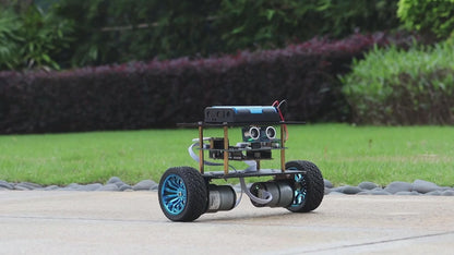 Tscinbuny ZYC0079 Smart Robot Car Kit with 2WD Self-Balancing System – Open-Source 328P Programmable Robotics Kit for STEM Education Projects