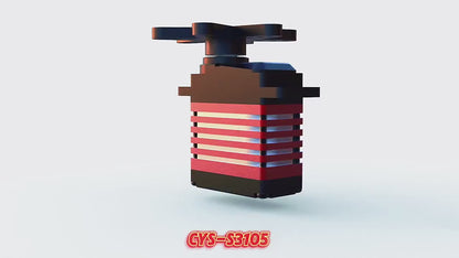 Helicopter Servo CYS-S3105-3 Small Size 6V 4.5KG 360 Degree Serial Bus Micro Single Shaft Servo Feedback RC Servos for Boys' Quadrotor