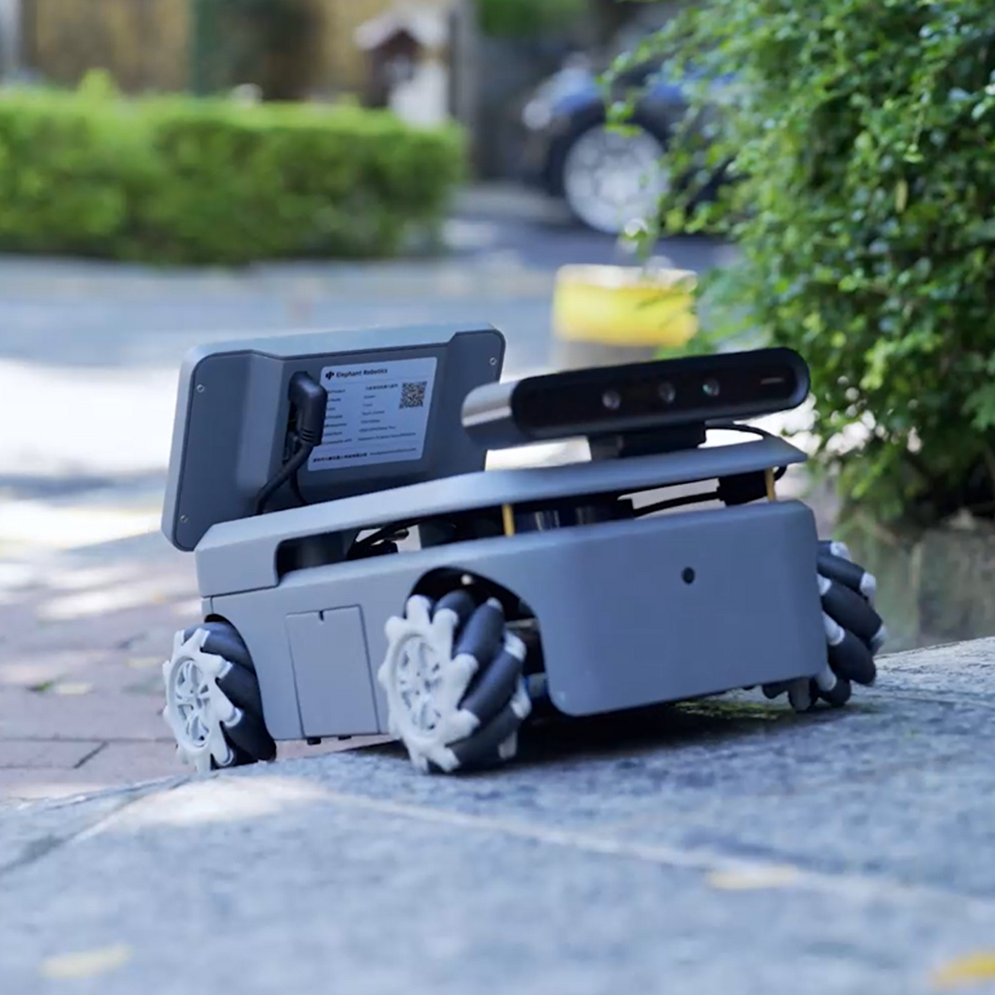 Elephant Robotics myAGV 2023 Pi - Mobile Chassis Autonomous Navigation Raspberry Pi Robot Kit 2D Mapping, Smart 4-Wheel Drive Vehicle with Gamepad